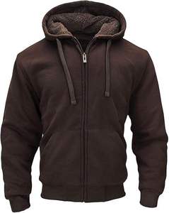 เสื้อฮู้ดเชอร์ปาผู้ชาย ผ้าฟลีซ 350gsm บริการรับผลิตแบรนด์ส่วนตัว สำหรับสินค้าขายปลีกตามฤดูกาล — 106 ตัวอักษร - Product Image 2