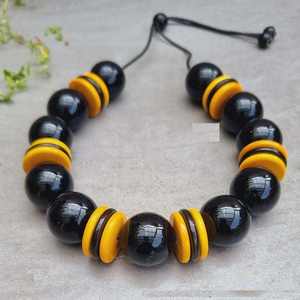 Collar de Cuentas de Resina de Color Personalizado Disponible en Diferentes Tamaños para Bodas, Fiestas de Compromiso, Navidad y Uso en la Oficina - Product Image 6