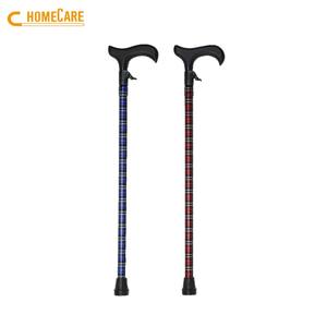 Bastón de caminar ajustable OEM con un botón, bastón de caminar personalizado para ancianos - Product Image 6