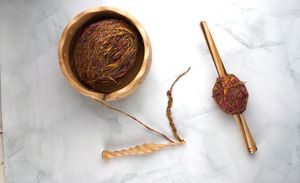 Ganchos de Crochet de Madera Hechos a Mano, Duraderos, con Mangos de Resina Coloridos, de 3.5mm-6mm, Accesorio de Costura, Manualidades, Arte Popular - Product Image 4