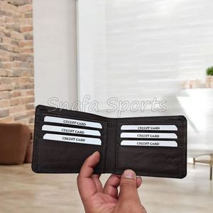 Portefeuille court en cuir véritable pour homme, en cuir de vachette pleine fleur, style vintage, avec plusieurs fentes pour cartes, anti-vol, en polyester - Product Image 3