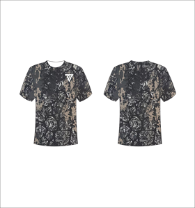 T-shirt tactique personnalisé pour homme, motif camouflage, impression numérique par sublimation de haute qualité, streetwear, chemise pour homme - Product Image 1