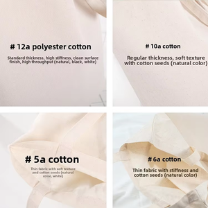 Bolsa de Compras de Lona/Algodón con Logotipo Personalizado, Asa Larga y Correa para el Hombro, para Deporte - Product Image 2