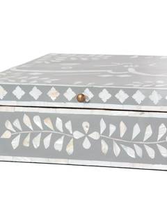 Handcrafted Mother of Pearl Mosaic Inlay Jewelry Storage <b>Box</b> Decorative Design <b>Trinket</b> Keepsake Organizer Gift <b>Box</b> for Home Deco - Product Image 4
