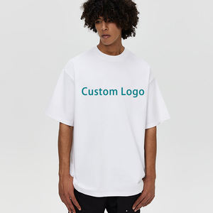 Camiseta Holgada 100% Algodón para Hombre, Estilo Hip Hop Casual con Estampado, Nueva Colección 2026, Venta al Por Mayor - Product Image 2