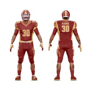 2024 unisexe professionnel sur mesure football uniforme ensemble moderne dernière conception respirant Polyester Football costume pour grande taille - Product Image 6