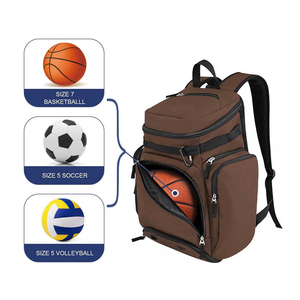 Sac de basket-ball en nylon léger de haute qualité avec doublure en polyester, service OEM personnalisable pour usage sportif - Product Image 5