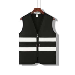 Chaleco de Seguridad de Alta Visibilidad Ignífugo Premium con Doble Barra Reflectante, Ropa de Trabajo FR, Tallas Grandes, para Construcción y Jardinería - Product Image 2