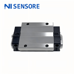 NISENSORE INOX HBF 20 HC Bloc de guidage linéaire à bride en acier inoxydable avec précision de classe H et roulements - Product Image 1