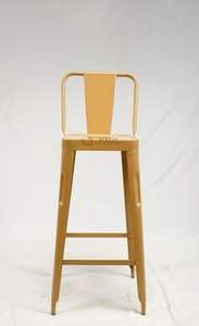 Nouvelle Chaise de Salle à Manger Moderne 2026 pour Hôtels, Tabouret de Bar Haut en Bois Massif 100% Naturel, Idéal pour Bars à Domicile, Cafés et Entrepôts - Product Image 3