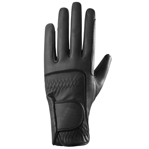 Gants d'équitation d'hiver en cuir chaud antidérapants, équipement d'équitation pour temps froid en extérieur - Product Image 2