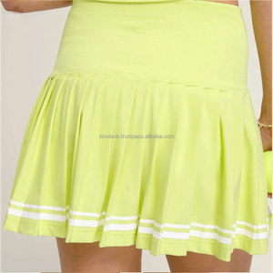 Kivotech, uniforme de tenis transpirable hecho a medida para mujer, de talla grande, poliéster, hecho para mujer, falda Pickleball, uniforme de tenis - Product Image 3