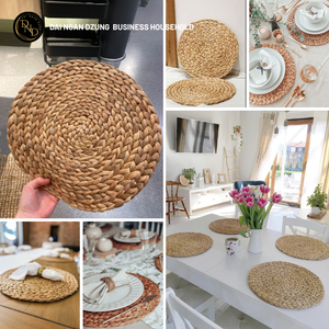 เสื่อเวียดนามแบบดั้งเดิม พรีเมียม ทำมือ นำกลับมาใช้ใหม่ได้ หนา 8 มม. ปรับขนาดได้ ผลิตจากโพลีเอสเตอร์ผสมฝ้าย ขนาดสั่งทำได้ ไดอัน - Product Image 6