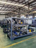 Chauffe-plaque Bobai en acier inoxydable avec réservoir d'eau, unité d'échange de chaleur, pompe PLC pour machines plastiques, capacité de chauffage 65,5 kW