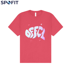 เสื้อยืดพิมพ์ลาย 3 มิติ แบบนูนโฟม เสื้อยืดผ้าฝ้ายแท้ 100% สำหรับเด็กผู้ชาย พิมพ์ลายสกรีน โลโก้ดีไซเนอร์ เสื้อยืดผู้ชาย - Product Image 1