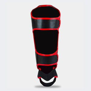 Espinilleras Profesionales Ligeras de Cuero PU para Adultos - Diseño Duradero y Flexible, Sistema de Correa con Gancho y Bucle Seguro, Protección - Product Image 4