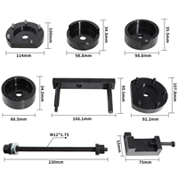 Herramienta para quitar el soporte de transmisión y kit de bujes de caja de transferencia para BMW X3 X5 X6 E87 E90 E93 M3