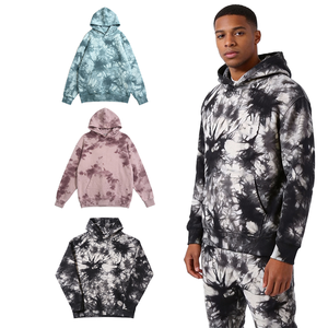 Ensemble de survêtement sportif élégant en molleton imprimé pour l'hiver, 100% coton, deux pièces, sweat-shirt à capuche pour homme, short slim fit - Product Image 1