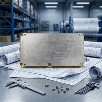 Amplificateur de puissance RF à gain élevé 500 MHz-2500 MHz 50 W GaN Classe AB large bande avec haute linéarité pour les tests RF