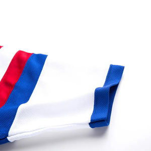 Direct Factory Sale Custom Logo Design Ice Hockey Jersey-Breathable Anti-Bacterial <b>Polyester</b>/Nylon Material Plus Size Options - Product Image 6