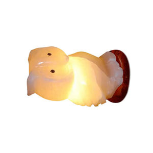 Lámpara de Cristal de Sal Rosa del Himalaya de Alta Calidad al por Mayor, con Forma de Animal Personalizada, Hecha a Mano, Tacto Real, Nueva, Eléctrica, Artesanía Natural - Product Image 4