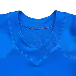 Maillot de football américain simple face de haute qualité, respirant, léger, anti-humidité, à manches courtes, pour les matchs - Product Image 3