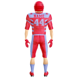 Wida Sports 2026 Custom Football Uniform American Style Jersey Pants Set Breathable Quick Dry Mesh Fabric Team Wear Manufacturer - Product Image 3