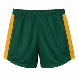 Custom Design Printed Anti-Bacterial 100% Polyester for Men's Customized OEM Wholesale Anti <b>Slip</b> Waistband Rugby Shorts - Product Image 6