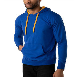 Sudadera con Capucha Básica para Hombre, Informal, de Algodón Suave, Cómoda, para Otoño e Invierno, Ropa Deportiva Informal para el Gimnasio - Product Image 6