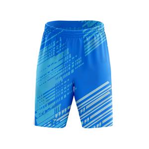 Shorts de sport pour hommes en toile 100 % polyester de haute qualité, écologiques, respirants, imperméables, à taille élastique, teinture unie, personnalisables - Product Image 1