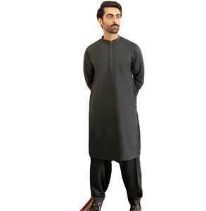 Vente en gros de shalwar kameez pakistanais modernes pour hommes en coton modal viscose soie de haute qualité, design fantaisie, pour les fêtes, saison toute l'année - Product Image 5