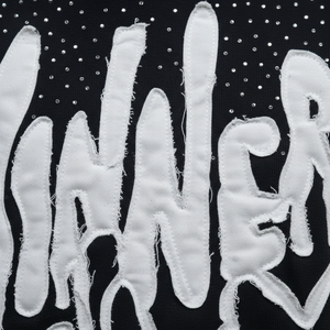 ผู้ผลิตเสื้อฮู้ดดี้ผ้าฟลีซโอเวอร์ไซส์แบบหนา ตกแต่งด้วยคริสตัลและลายปักคุณภาพสูง สไตล์สตรีทแวร์ - Product Image 4