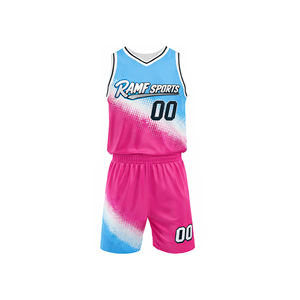 Ensemble d'uniformes de basketball dernier cri avec option grande taille, respirant et anti-humidité, couleurs et logo d'équipe personnalisables - Product Image 3