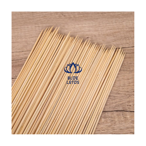 LOS MÁS VENDIDOS Palitos de Bambú Ecológicos Resistentes al Calor, Palitos Desechables para Carne, Pollo, Mariscos y Barbacoa, Aptos para Lavavajillas - Product Image 1