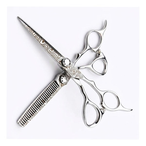 Ciseaux de coiffure professionnels de 6,0 pouces, ciseaux de barbier, outils de coupe de cheveux en acier inoxydable - Product Image 4