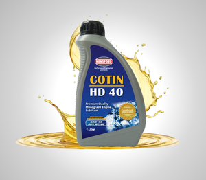 Huile moteur à usage général HANSFORD COTIN HD 40 Huile moteur diesel 1 litre SAE 40 Protection légère du carter moteur - Product Image 1