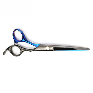 Ciseaux de barbier professionnels de haute qualité en acier inoxydable, droits, pour droitiers, lame tranchante, non pliables, pour salon de beauté et coiffure - Product Image 3