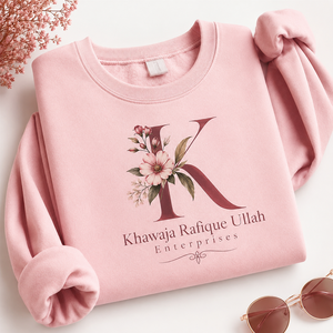 Chemise décontractée pour femme Khawaja Rafique Ullah à col montant et manches courtes, imprimé design minimaliste, en polaire respirante, coupe classique - Product Image 4
