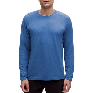 Maillots de compression à manches longues pour hommes, protection UV UPF50, séchage rapide, respirants, en polyester écologique 180g - Product Image 2