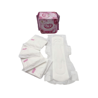 Serviette hygiénique jetable A+ Brand 320 mm, personnalisée, respirante, super douce, avec protection anti-fuites 3D, à ailettes, en coton, pour flux abondant, jour et nuit