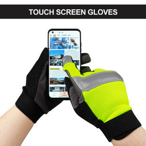 Fabricants directs d'usine, gants de travail en cuir de qualité supérieure, couleurs et designs demandés par les clients, gants de travail en cuir résistants. - Product Image 2