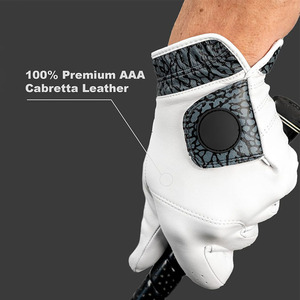 Gants de golf personnalisés par le fabricant, logo brodé, OEM, gants de golf pour hommes de qualité supérieure, résistants aux intempéries, prix de gros - Product Image 2
