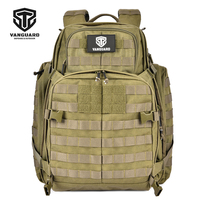 Sac à dos tactique de grande capacité 60L pour activités de plein air avec support dorsal confortable, sac à dos sécurisé, mochila de randonnée et de chasse