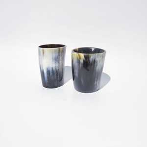 Vasos de Chupito de Cuerno Natural, Vasos de Vodka, Vasos de Tequila, Mini Vasos de Cuerno de Búfalo Estilo Vikingo, Copas de Cuerno para Beber, Precio al por Mayor - Product Image 3