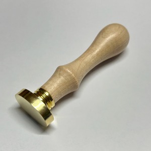 Sello de Cera Ovalado de Latón de 29 mm con Madera de Arce TT013 para Scrapbooking y Papelería Decorativa, Mejor Precio de Exportación, Suministros para Manualidades - Product Image 2