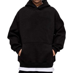 Vente en gros de sweats à capuche en molleton vierges pour hommes, personnalisables par broderie et impression en relief, de haute qualité, sweats à capuche et sweat-shirts vierges pour hommes - Product Image 5