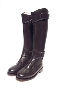 Nouvelles bottes d'équitation en cuir personnalisées avec logo, de bonne qualité, respirantes, pour hommes, pour l'équitation - Product Image 3