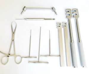 Juego de Instrumentos Ortopédicos Veterinarios Surtidos, 10 Piezas de Acero Inoxidable, Instrumentos Ortopédicos Surtidos para Cirugía Ósea Animal - Product Image 4