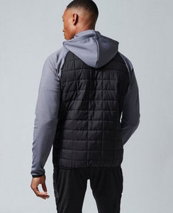 Vêtements d'extérieur Veste matelassée de ski pour hommes Vêtements matelassés personnalisés Vestes en duvet rembourrées imperméables personnalisées - Product Image 2
