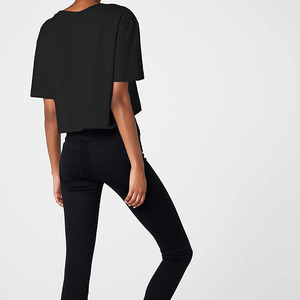 T-shirt court tendance pour femme à prix de gros – Look décontracté moderne, style urbain branché - Product Image 3